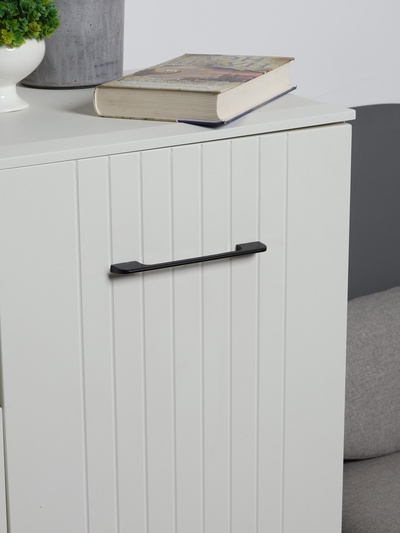 Ручка-скоба CAPPIO RSC023, алюминий, м/о 160 мм, цвет черный