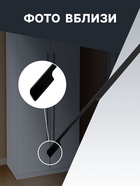 Ручка-скоба CAPPIO RSC023, алюминий, м/о 768 мм, цвет черный - Фото 3