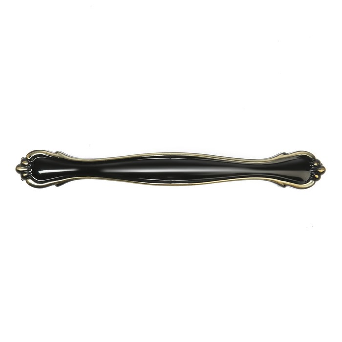 Ручка скоба CAPPIO RSC280, м/о 128, цвет черно-золотой