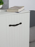 Ручка-скоба CAPPIO RSC024, м/о 128 мм, цвет черный/золото 9644620