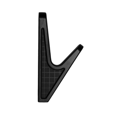 Крючок мебельный CAPPIO CKO004, однорожковый, черный