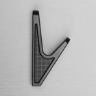 Крючок мебельный CAPPIO CKO004, однорожковый, черный - Фото 5