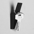 Крючок мебельный CAPPIO ASPHODEL, однорожковый, цвет черный - Фото 3
