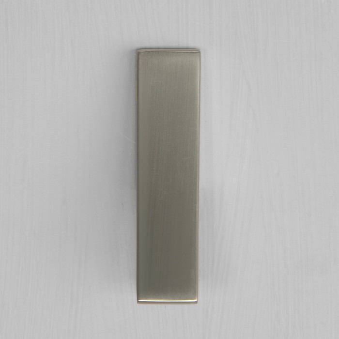 Крючок мебельный однорожковый CAPPIO KC114, цвет сатиновый никель