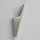 Крючок мебельный CAPPIO ASPHODEL, однорожковый, сатиновый никель - Фото 5