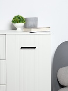 Ручка-скоба CAPPIO SQUARE RSC007, алюминий, м/о 128 мм, цвет черный - Фото 3