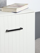 Ручка-скоба CAPPIO SQUARE RSC007, алюминий, м/о 128 мм, цвет черный (комплект 2 шт) - фото 51650059