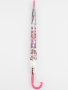 Зонт - трость детский «Розовый единорог», полуавтоматический, 8 спиц, R=41/47 см, d=82 см, белый - Фото 5