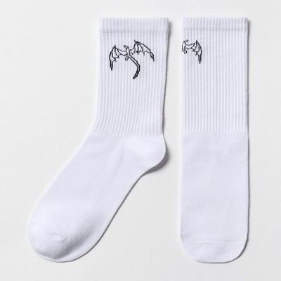 Носки женские «Дракон», белые, размер 23