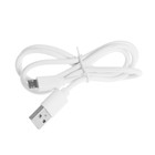 УЦЕНКА Зеркало Luazon KZ-08, подсветка, настольное, 30 LED, беспроводная зарядка, лампа, белое - Фото 5