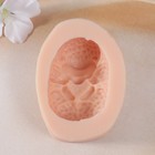 Молд силиконовый "Еж на спине" (издел. 6,5х4,5х3,5 см) - фото 22811792