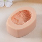 Молд силиконовый "Еж на спине" (издел. 6,5х4,5х3,5 см) - фото 22811793