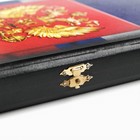 Настольная игра 2 в 1 нарды, шашки «Герб», деревянные, 60×60 см - Фото 5