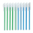 Набор ручек шариковых 10 штук "HEXAGON", узел 0.7мм, чернила синие премиум, микс - фото 24319488