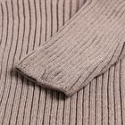 Комбинезон вязаный Крошка Я, р.68-74, кофейный - фото 24259084