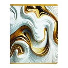 Тетрадь 48 листов в клетку Calligrata TOP "Мрамор", обложка мелованный картон, ТВИН-лак, блок офсет, белизна 95%, МИКС - фото 25474965