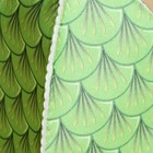 Шапка для бани с принтом "Древесный дракон",зеленый, полиэфирный войлок - фото 7372314