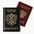 Обложка для паспорта «Паспорт Россия», искусственная кожа - Фото 3