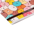 Тетрадь для скетчей А5, 16 листов "Мишки", обложка мелованный картон, блок 100 г/м2 - Фото 4
