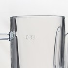 Пивные кружки Luminarc «Время дегустаций», 330 мл, набор 2 шт., стекло, прозрачные - Фото 3