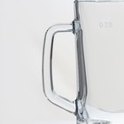 Пивные кружки Luminarc «Время дегустаций», 330 мл, набор 2 шт., стекло, прозрачные - Фото 4