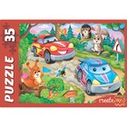 Пазл «Крутой вираж», №8, 35 элементов (комплект 32 шт) - фото 24353831