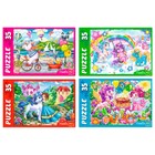 Пазл «Чудесные единороги», 35 элементов - фото 24353844