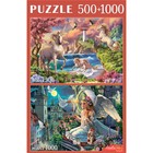 Пазл 2 в 1 «Красивый мир волшебства», 500 + 1000 элементов 9933129 - фото 10960538