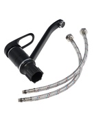 УЦЕНКА Смеситель для кухни «Эверест» B49-0256, однорычажный, длинный излив, черный - Фото 9