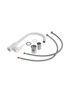 УЦЕНКА Смеситель для кухни ZEIN Z2504, однорычажный, картридж 40 мм, *БЕЗ ПОДИУМА* белый 9940756