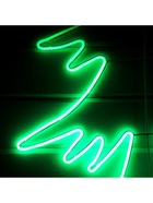 Неоновая фигура «Ёлка», 70×85 см, 560 LED, 220 В, свечение зелёное - Фото 8