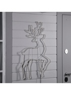 Неоновая фигура «Серебряное копытце», 55×92 см, 672 LED, 220 В, свечение тёплое белое 9591239