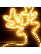 Неоновая фигура «Серебряное копытце», 55×92 см, 672 LED, 220 В, свечение тёплое белое 9591239