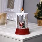 Светодиодная фигура «Дед Мороз» 8 × 14.5 × 4.2 см, пластик, батарейки АААх2 (не в комплекте), свечение тёплое белое - Фото 2