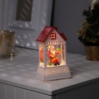Светодиодная фигура «Дед Мороз» 7.5 × 12.5 × 4.9 см, пластик, батарейки АААх2 (не в комплекте), свечение тёплое белое - фото 10970627