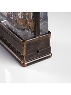 Светодиодная фигура «Фонарь с Дедом Морозом» 10.5×21×6.5 см, пластик, от батареек АААх3, USB, свечение тёплое белое - Фото 8