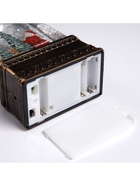 Светодиодная фигура «Фонарь с Дедом Морозом» 10.5×21×6.5 см, пластик, от батареек АААх3, USB, свечение тёплое белое - Фото 9