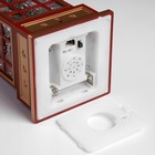 Светодиодная фигура «Дед Мороз в телефонной будке» 10.5 × 25 × 10.5 см, пластик, батарейки ААх3 (не в комплекте), USB, свечение тёплое белое - Фото 5