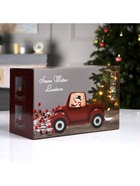 Светодиодная фигура «Машина снеговика» 22×11×9 см, пластик, батарейки ААх3 (не в комплекте), USB, свечение тёплое белое 9591314