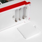 Светодиодная фигура «Фонарь с упряжкой» 16.5 × 26.5 × 7.8 см, пластик, батарейки ААх3 (не в комплекте), USB, свечение тёплое белое - Фото 5