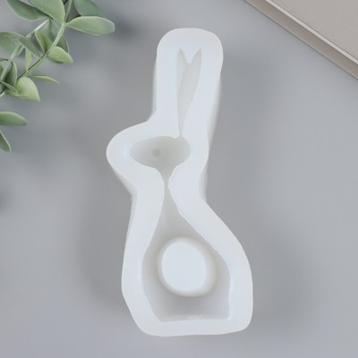 Молд силиконовый «Зайчик», 3×5.5×12.7 см