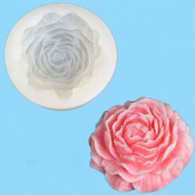Молд силикон "Пионовидная роза" 9,5х3 см