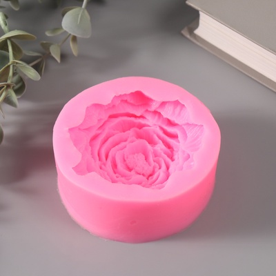Молд силиконовый «Пионовидная роза» 9.5×3 см
