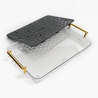 Чабань для чайной церемонии ДЖЕКИЧАЙ, 20×35 см, пластик, серый - Фото 2