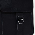 Сумка мужская, цвет чёрный - Фото 3