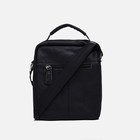 Сумка мужская, цвет чёрный - Фото 4