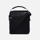 Сумка мужская через плечо Fidelio Largo на молнии, 19×7×22 см, чёрная - Фото 4