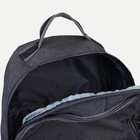 Рюкзак мужской на молнии, 3 наружных кармана, цвет серый - фото 24651405