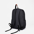 Рюкзак мужской на молниях, FULLDORN, 3 наружных кармана, цвет серый - фото 22812001