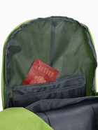 Рюкзак школьный на молнии с карманом, салатовый 9932636 - фото 5085427